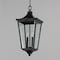 Maxim Lighting Sutton Place VX 2-Light Outdoor Hanging Lantern 40239CLBK - alternate 2